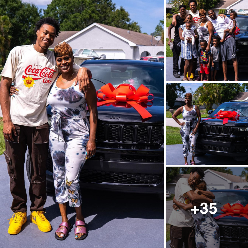 After many years of trying to compete, Scottie Barnes gave his mother a ...